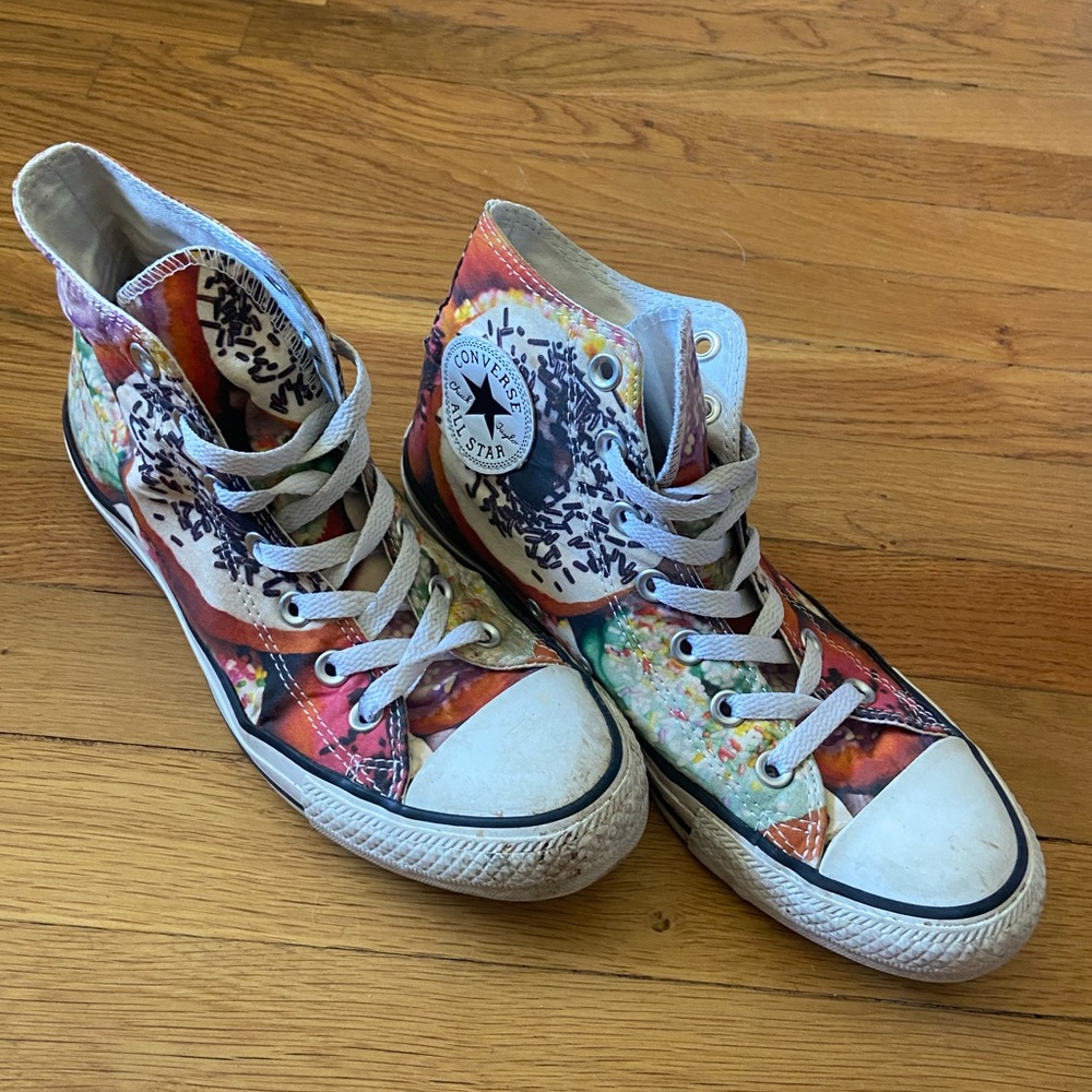 Donut high top converse
